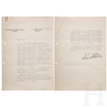 Erich Koch - ausführlicher signierter Brief an Hitler zu Weihnachten 1942