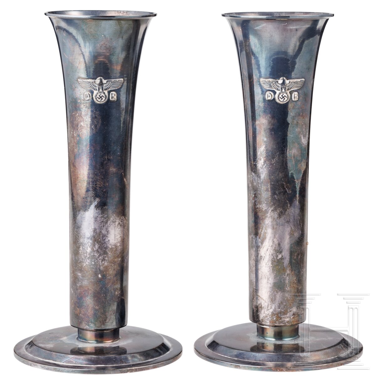 Hermann Göring - zwei Vasen aus einem Salonwagen