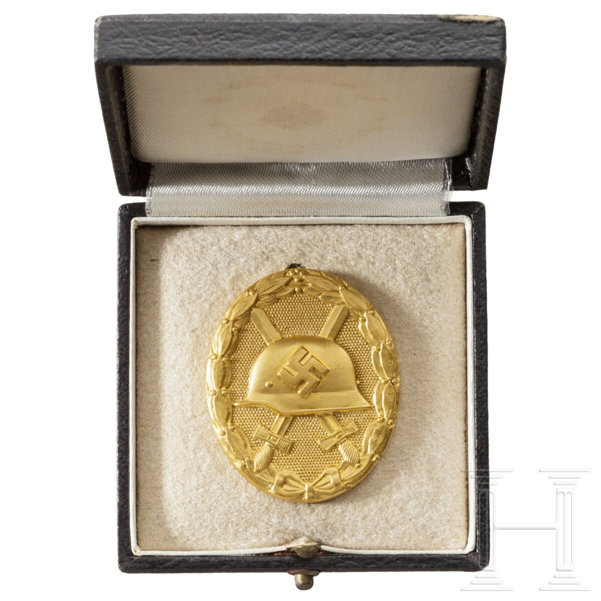 Verwundetenabzeichen 1939 in Gold im Verleihungsetui - Bild 4 aus 6