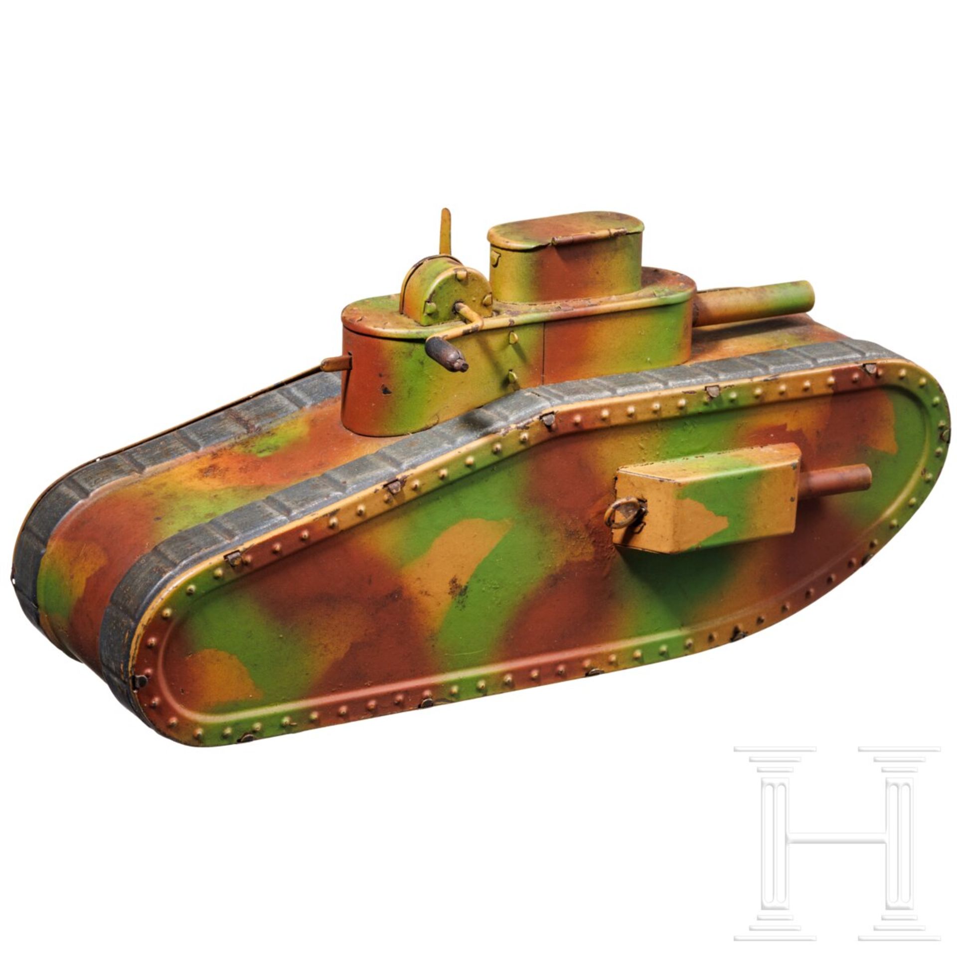 Hausser Tank 0/730, Ausführung ohne Raupenketten, mit Hess-Patentantrieb und Schießfunktion - Image 2 of 6