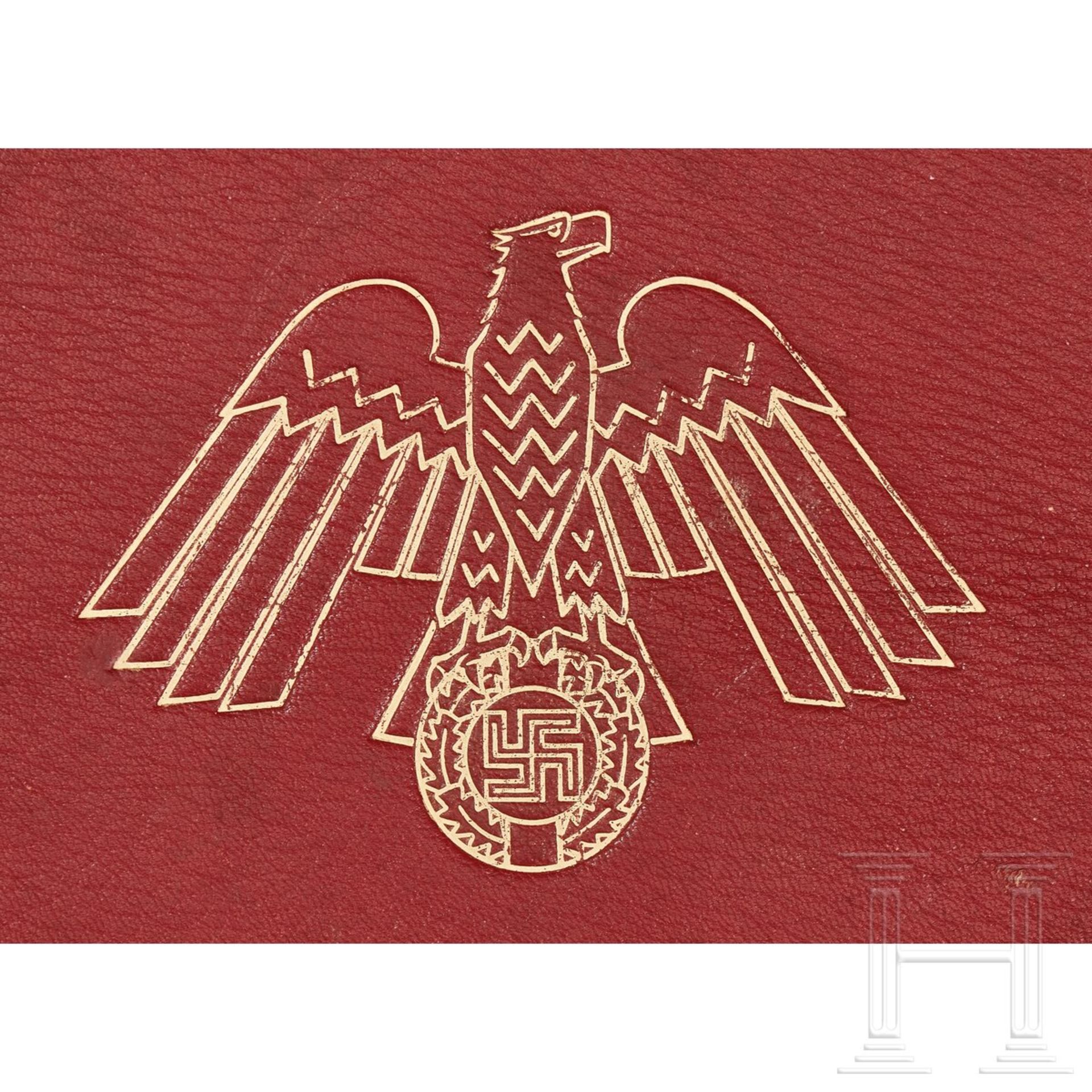Max Ammann - Geschenkmappe zur Verleihung des Großkreuzes des Ordens der Italienischen Krone  - Bild 5 aus 18