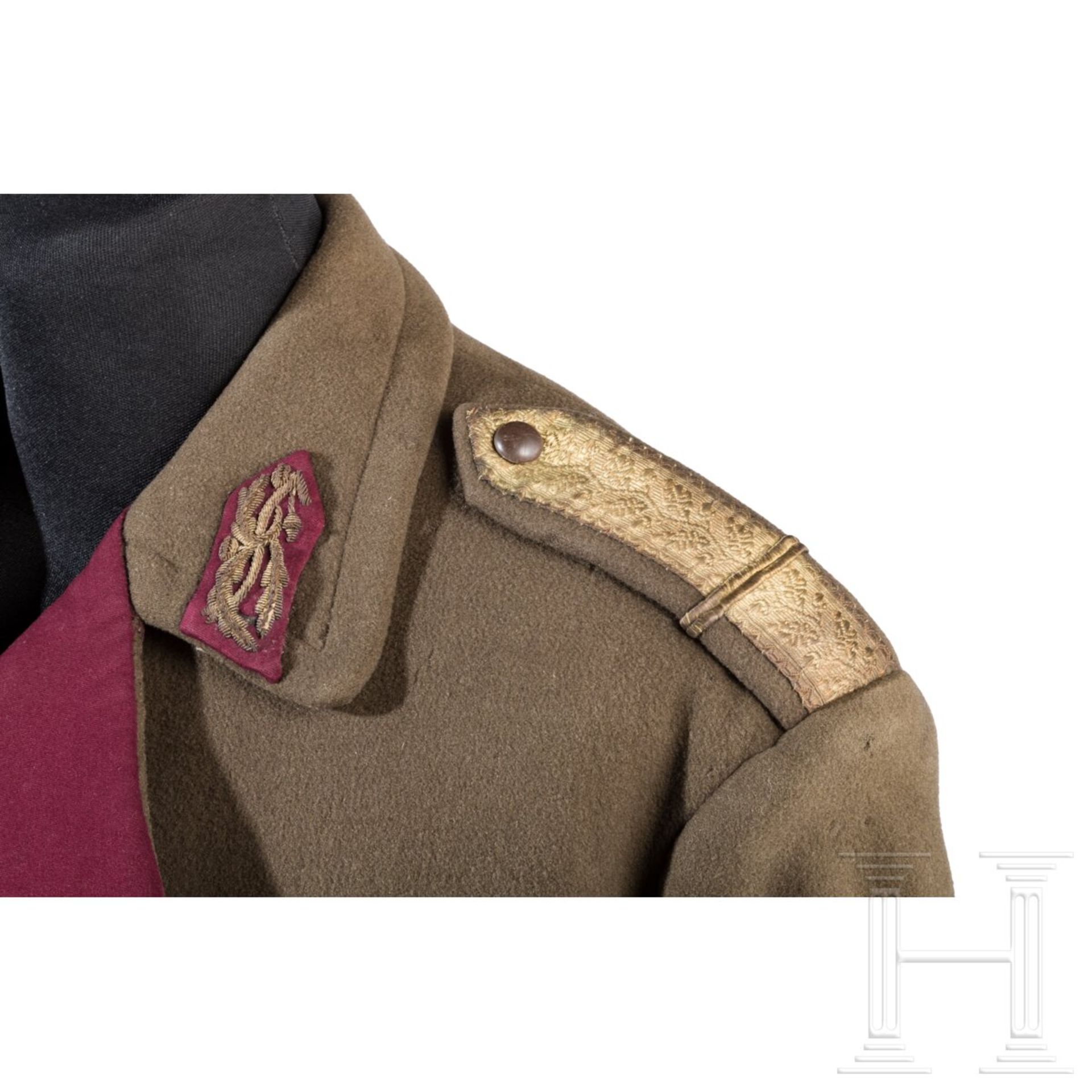 Mantel des Brigadegenerals und Ritterkreuzträgers Radu Korne - Bild 3 aus 10