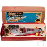 Schuco Patent Delfino 5411 Navico Sportboot im Originalkarton
