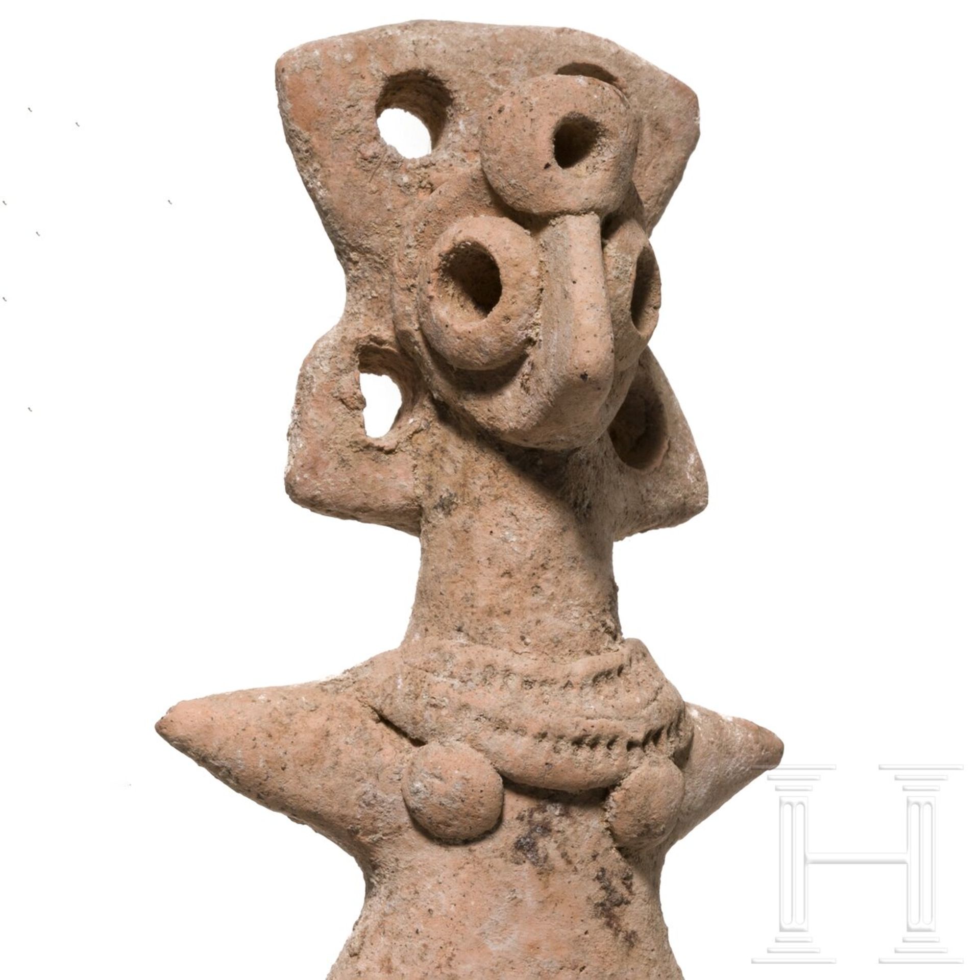 Tonidol einer Frau, Nordsyrien, frühes 2. Jtsd. v. Chr. - Bild 4 aus 4