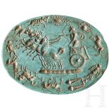 Gemme mit Helios und Tierkreis, griechisch, 6. Jhdt. v. Chr.