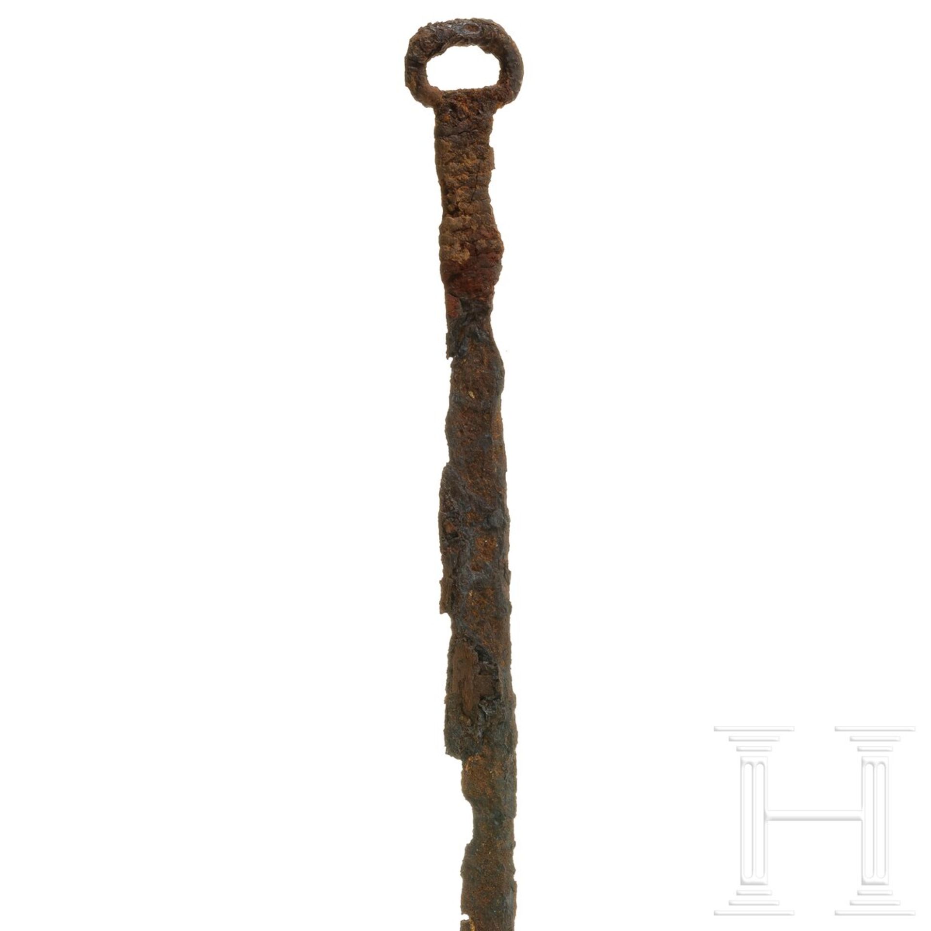 Einschneidiges Ringknaufschwert (Dao), Han-Dynastie, 1. - 2. Jhdt. n. Chr. - Bild 3 aus 4