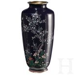 Cloisonné-Vase, Japan, Meiji-Zeit (1868 - 1912), um 1910