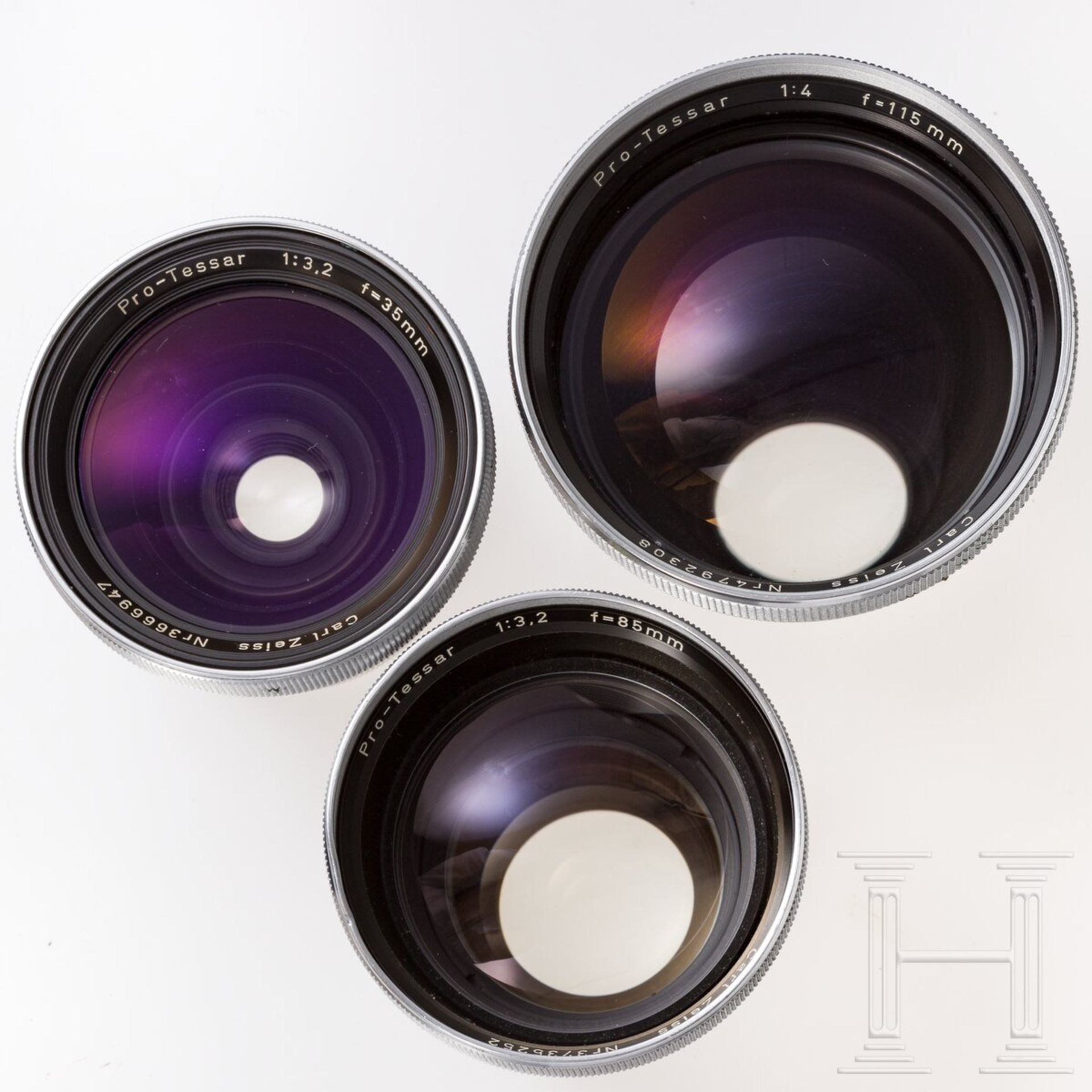 Zeiss Icon Contaflex S Set 35 mm, 85 mm, 135 mm - Bild 10 aus 14