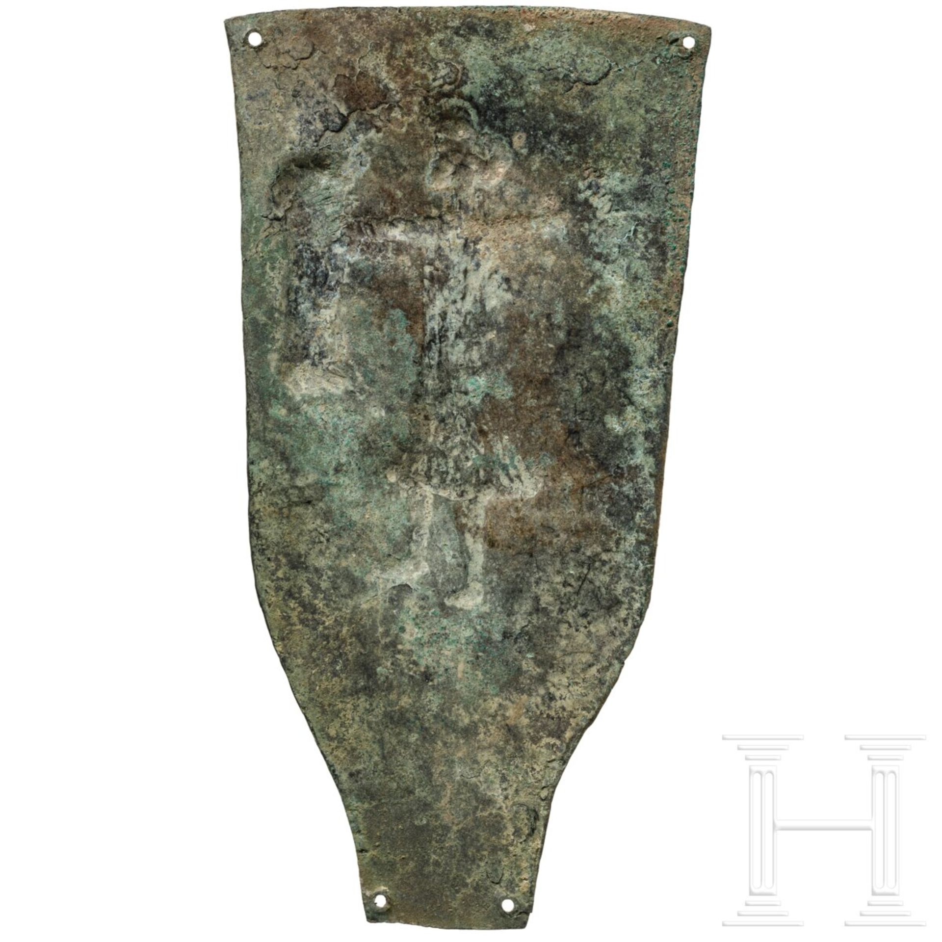 Bronzeblech mit dem "Herrn der Tiere", urartäisch, 9. - 8. Jhdt. v. Chr.  - Bild 2 aus 3