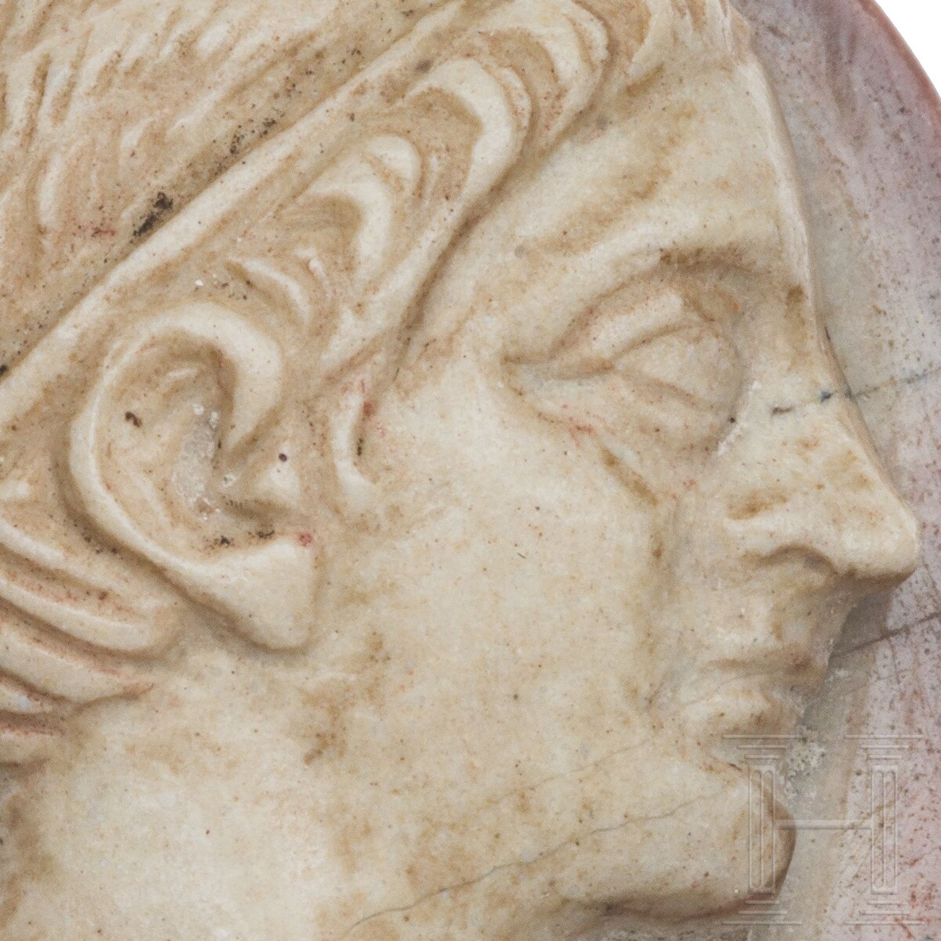 Kamee mit Frauenbüste, hellenistisch, 3. - 2. Jhdt. v. Chr. - Bild 3 aus 3