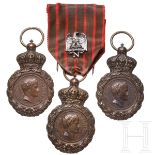 Drei St.-Helena-Medaillen