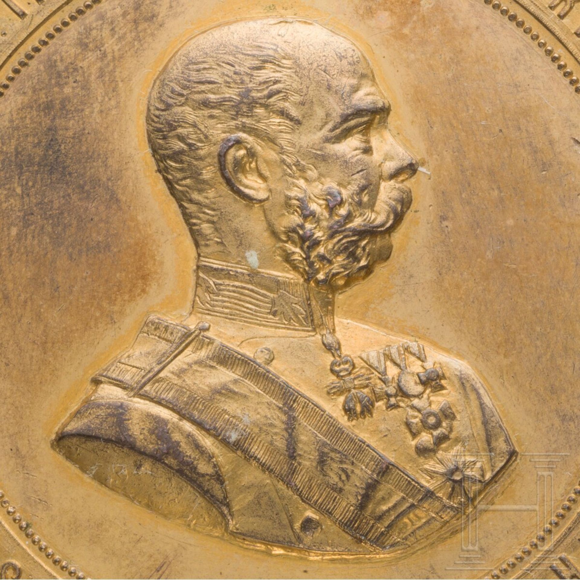 Kaiser Franz Joseph I. - zwei Medaillen, um 1900 - Image 3 of 4