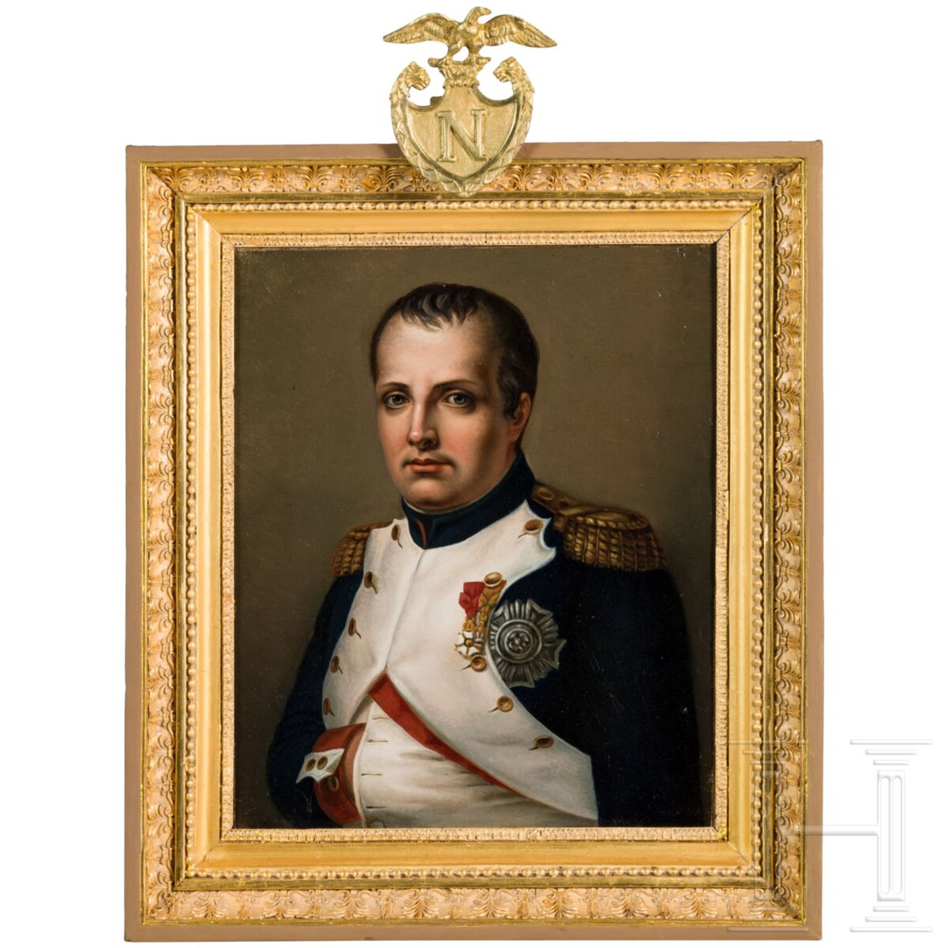 Kaiser Napoleon I. - Portraitgemälde, 19. Jhdt.