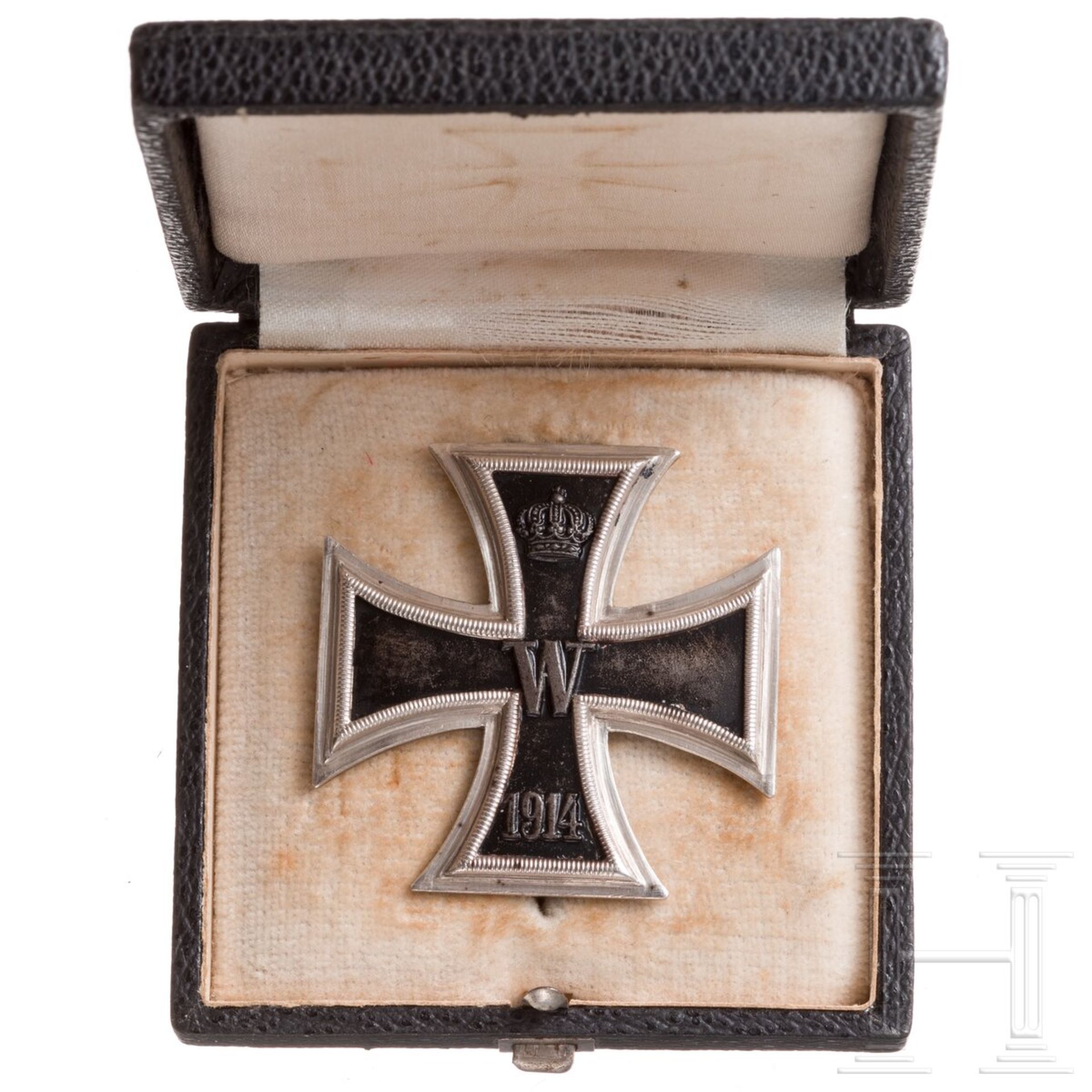 Eisernes Kreuz 1914 1. Klasse, Fertigung Wagner & Sohn, im Etui 