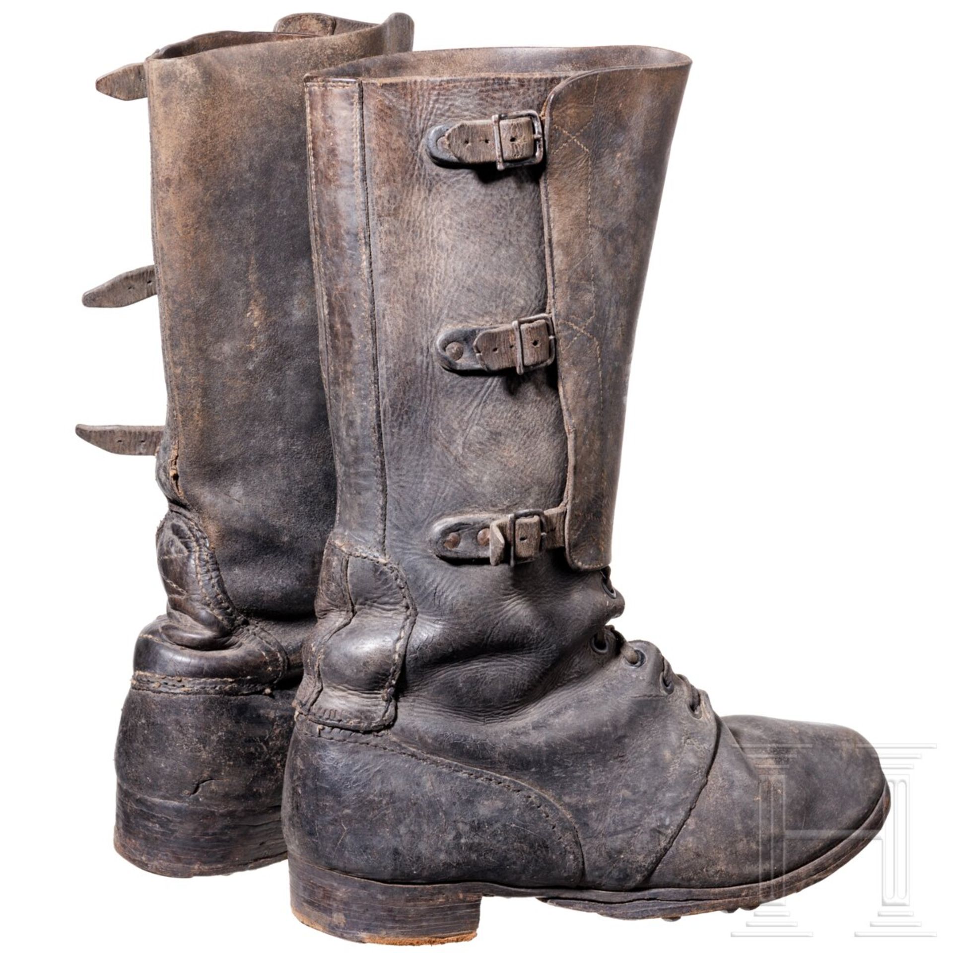 Ein Paar Marschstiefel M 1867 - Image 2 of 5