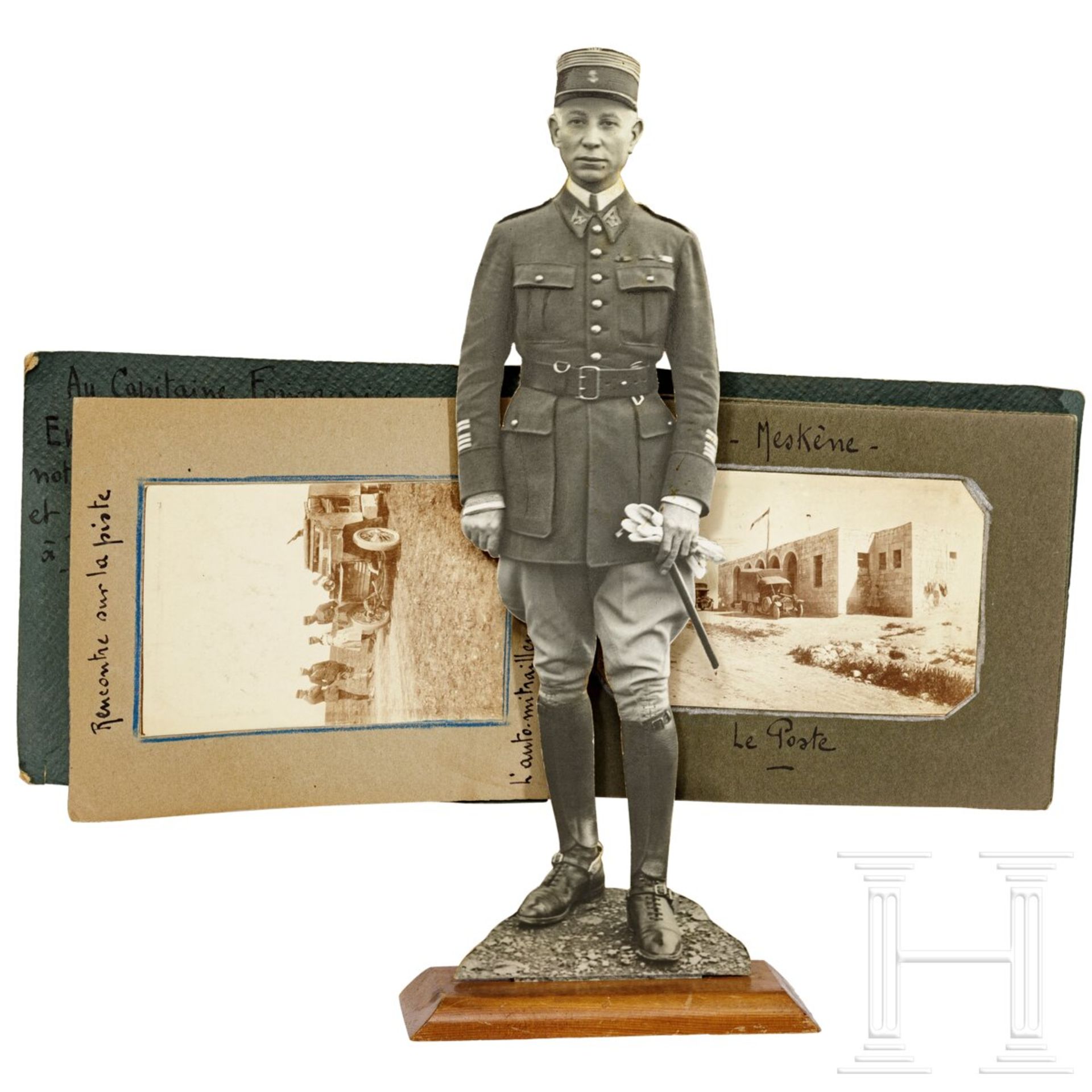 Brigadegeneral Joseph Vincent Félix Fonsagrive (1881 - 1952) - Orden, Fotos, Dokumente, Fahne aus de - Bild 7 aus 7