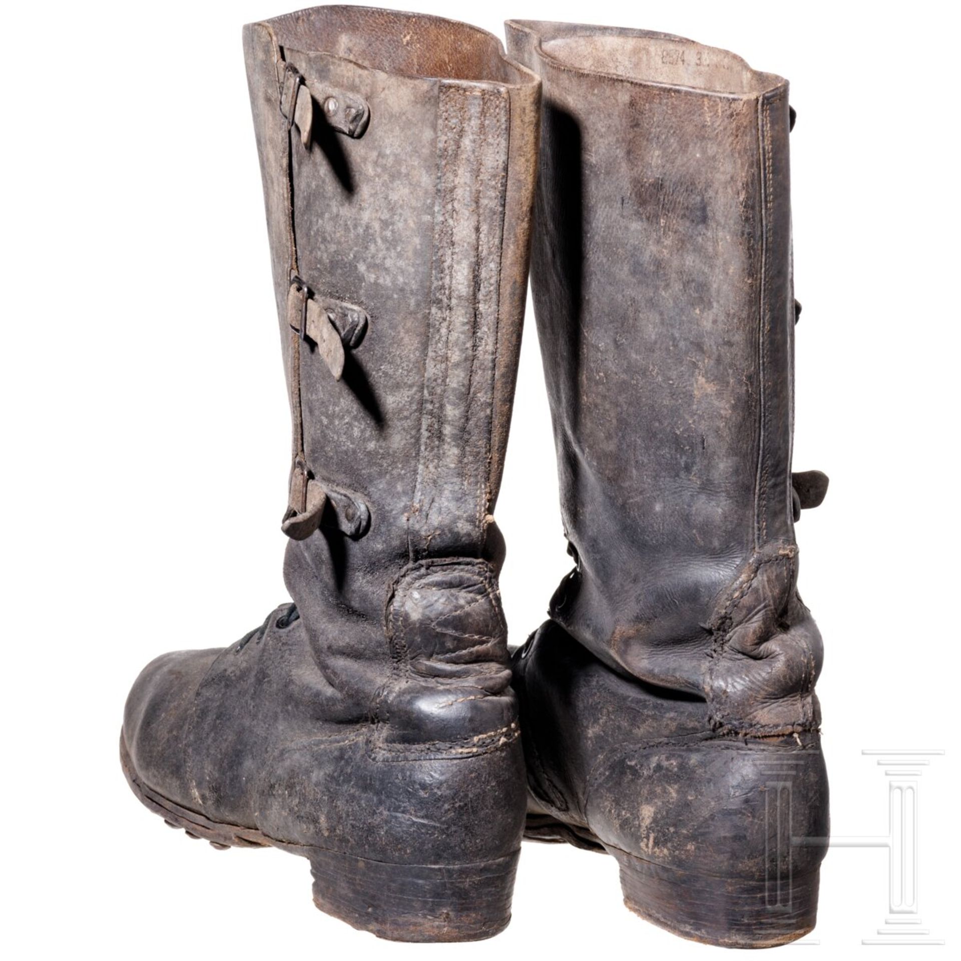 Ein Paar Marschstiefel M 1867 - Image 3 of 5