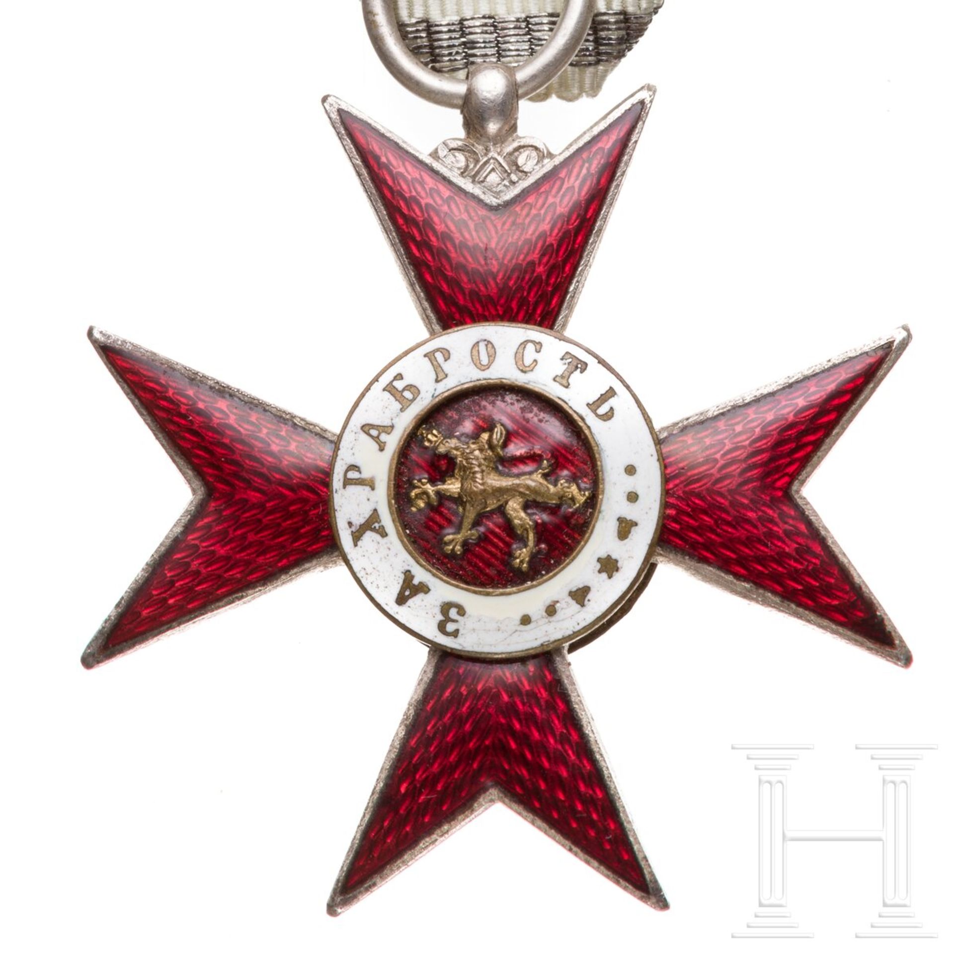 Militärorden "Für Tapferkeit" - Kreuz 4. Klasse, 2. Modell (1887 - 1914) - Bild 4 aus 4