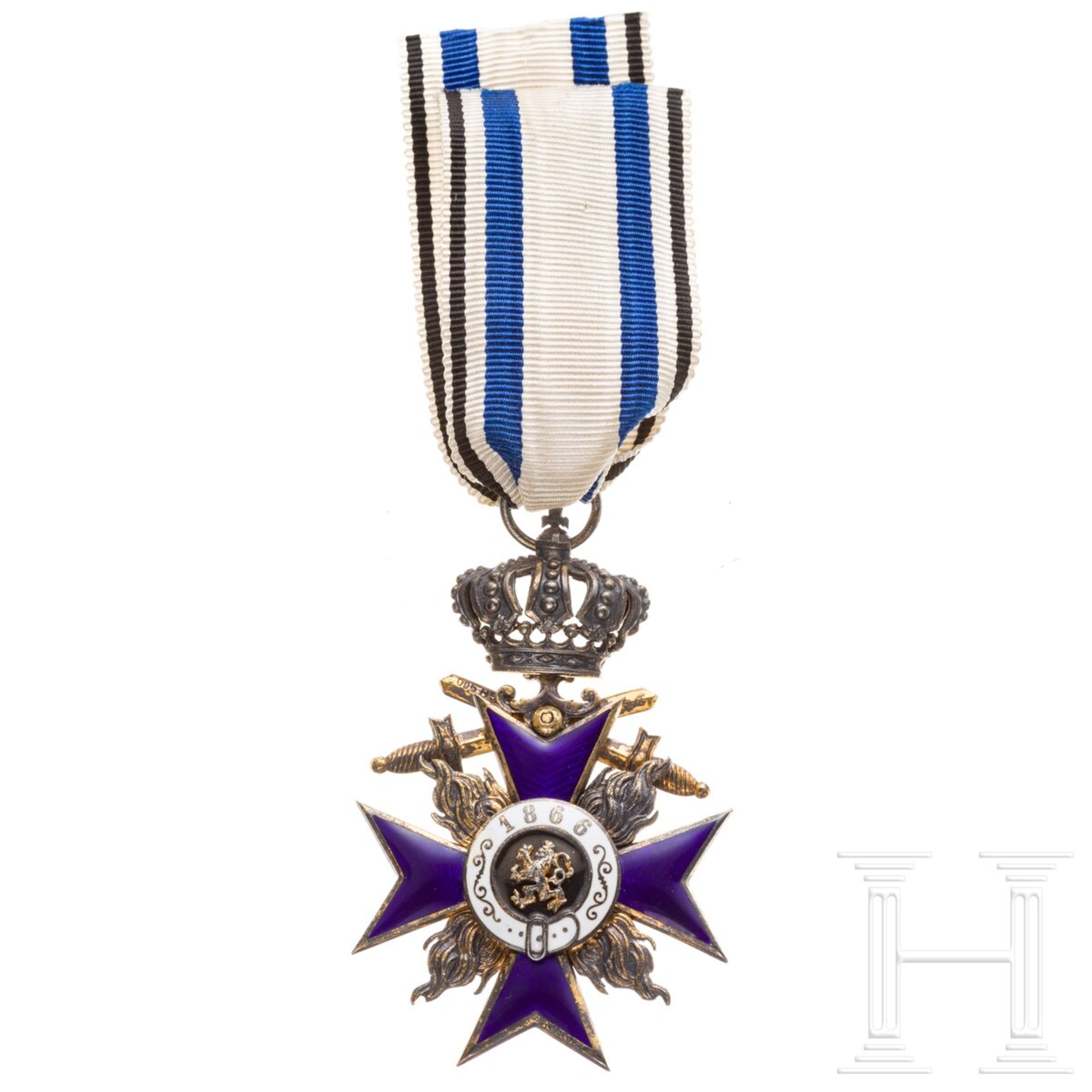 Militär-Verdienstorden - Kreuz 3. Klasse mit Krone und Schwertern, Hemmerle-Fertigung - Bild 2 aus 4