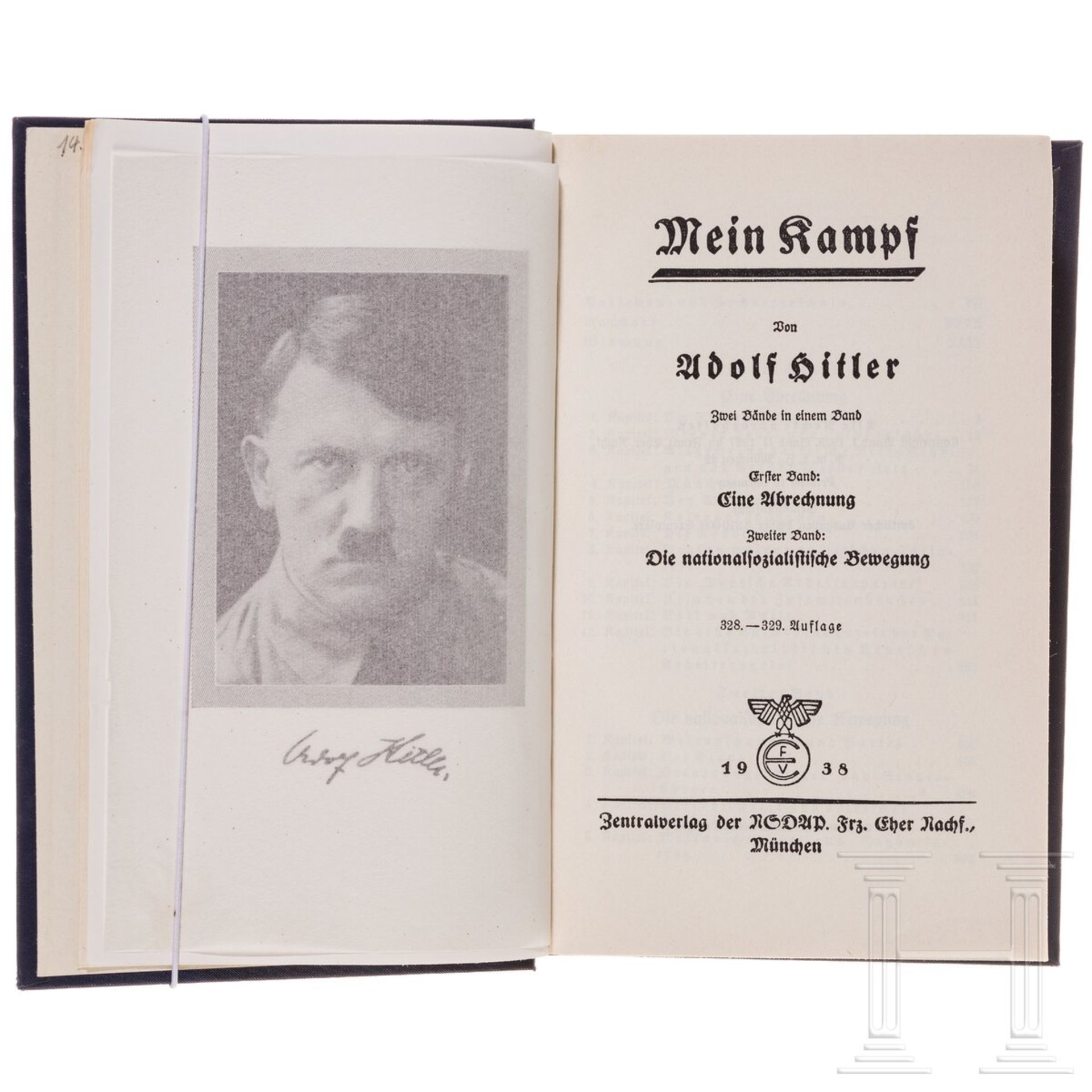 Vier Bücher - "Mein Kampf", Hermann Görings "Werk und Mensch", "Jahrbuch der Auslands-Organisation d - Bild 2 aus 8