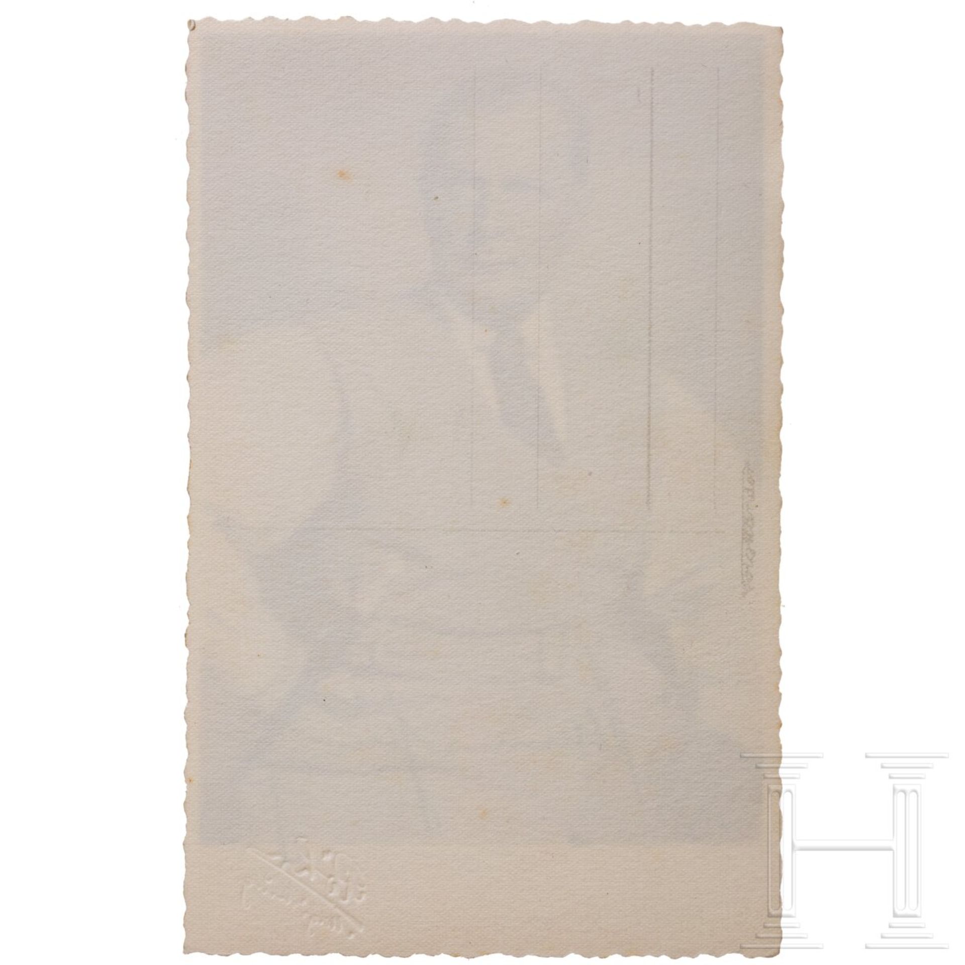 Susi Demoll und Hermann Göring - eigenhändig signierte Portraitkarte - Bild 2 aus 2