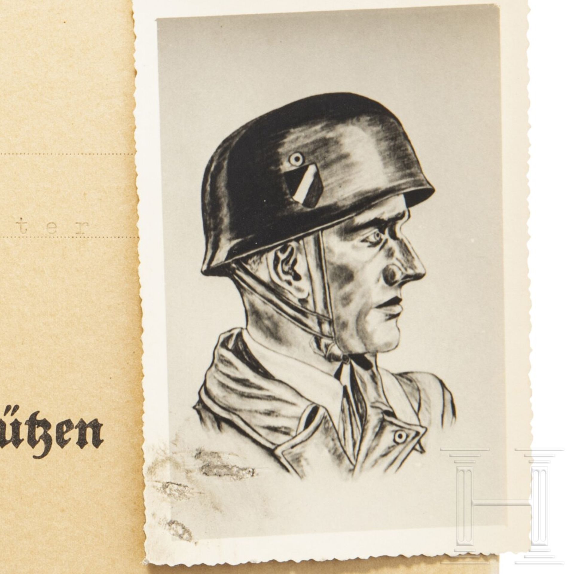 Urkunde zum Fallschirmschützenabzeichen - Image 2 of 3