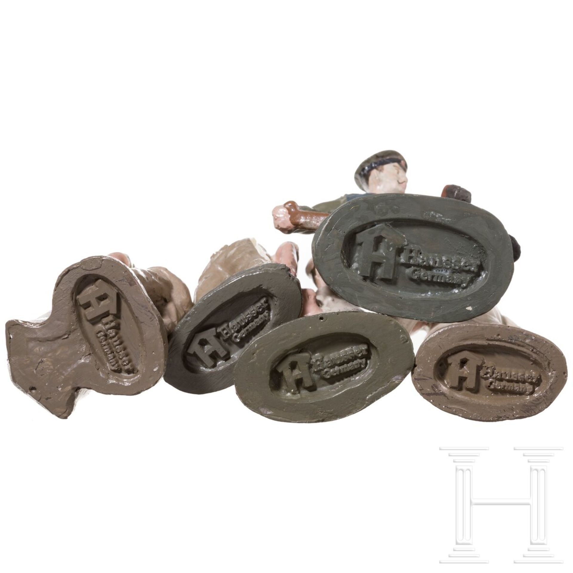 Sechs Bäckereifiguren zur 10 cm-Serie mit Zubehör, Hausser-Germany/Mebanol Mustermodelle - Bild 3 aus 4