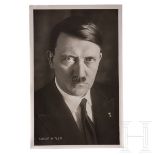 Susi Demoll und Adolf Hitler - eigenhändig signierte Portraitkarte