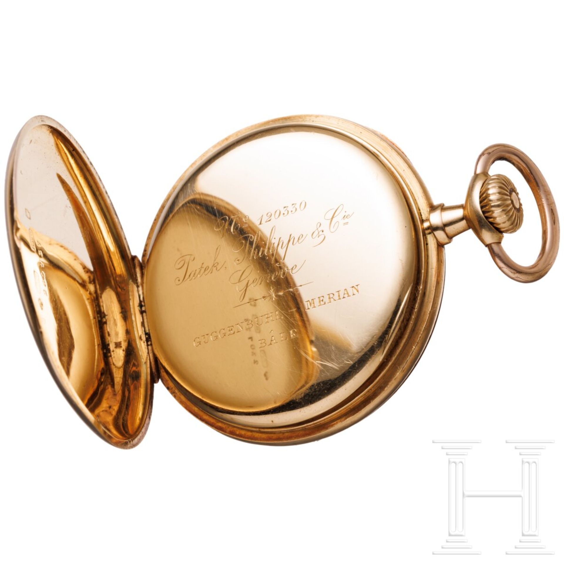 Goldene Lépine von Patek Philippe & Cie, Genf - Image 9 of 12