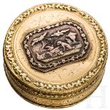 Golddose, Frankreich, um 1750