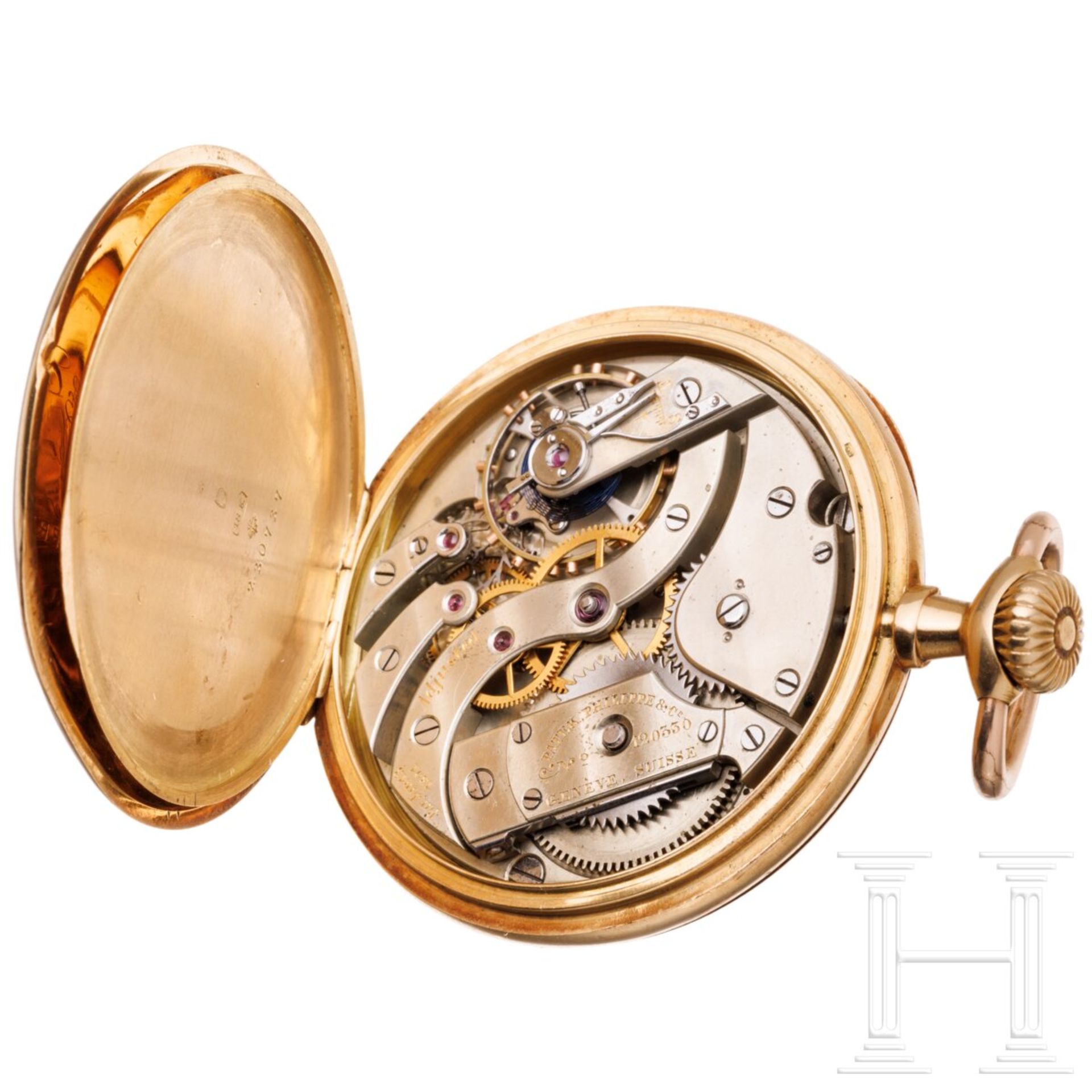 Goldene Lépine von Patek Philippe & Cie, Genf - Image 10 of 12