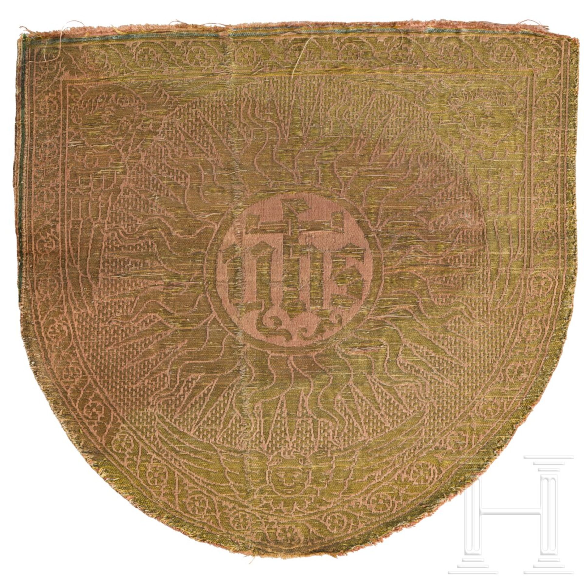 Gruppe von fünf sakralen Textilfragmenten, Florenz, 15. Jhdt. - Bild 2 aus 6