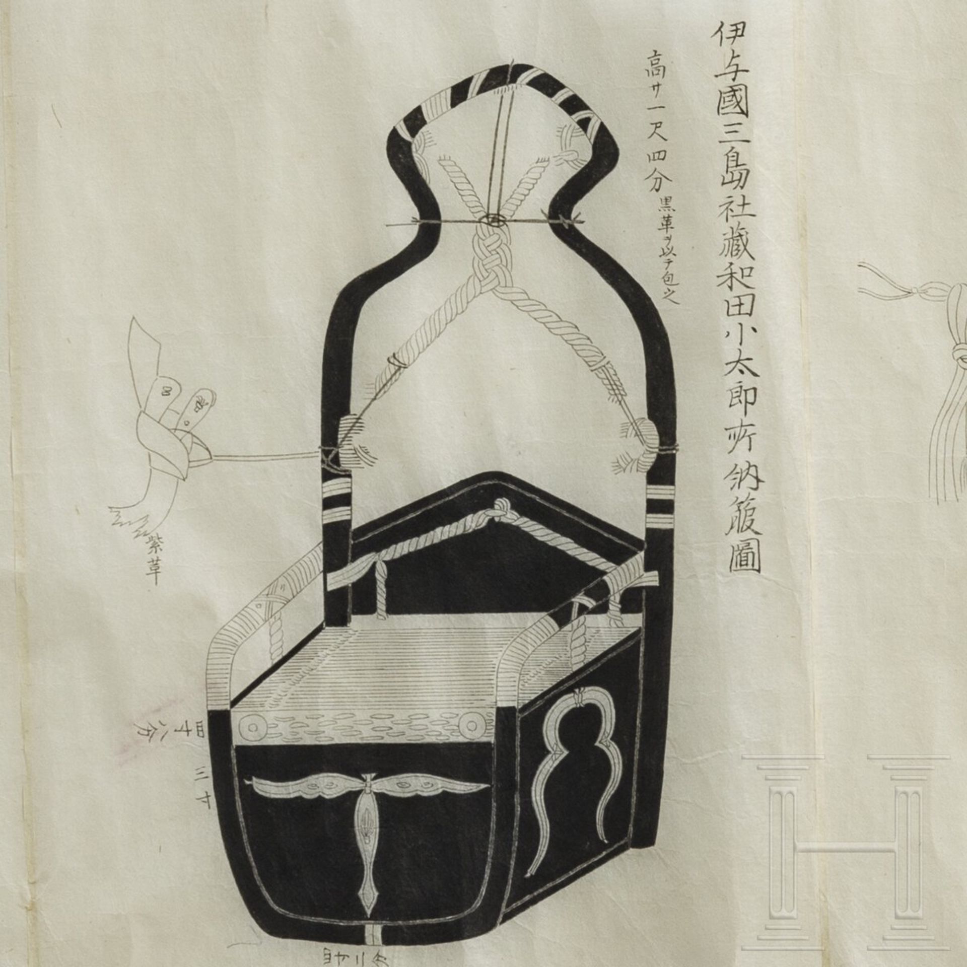 Bildrolle zum Thema Bogenschießen, Japan, Ende Edo-Periode - Image 8 of 9
