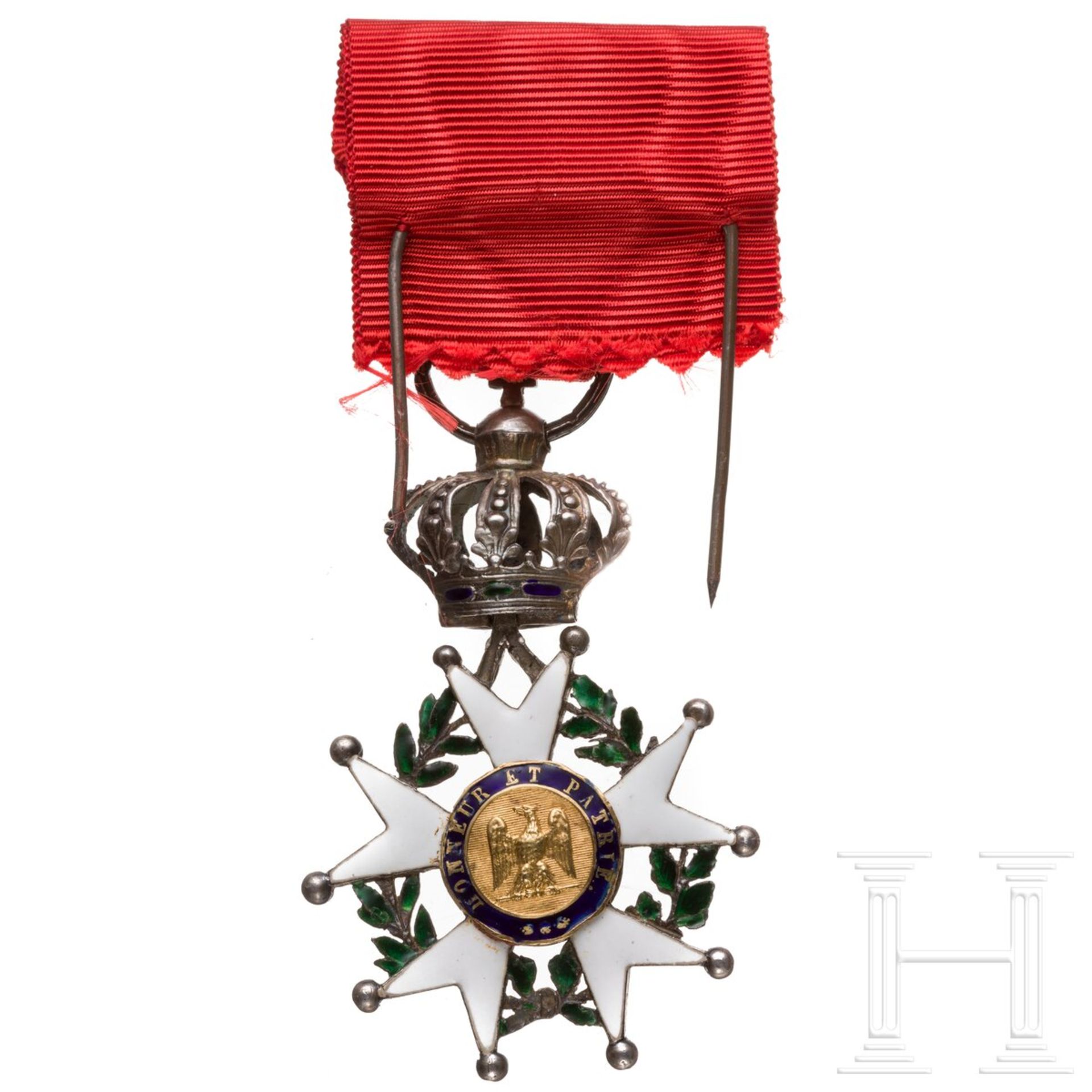 Orden der Ehrenlegion - Ritterkreuz, 19. Jhdt. - Image 2 of 4