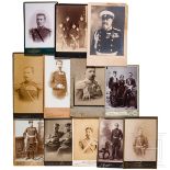 Ca. 45 teils großformatige Fotos überwiegend von hohen Militärangehörigen, 1900 - 1935