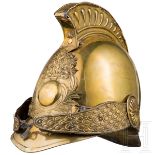 Helm für Sapeurs-Pompiers, 19. Jhdt.