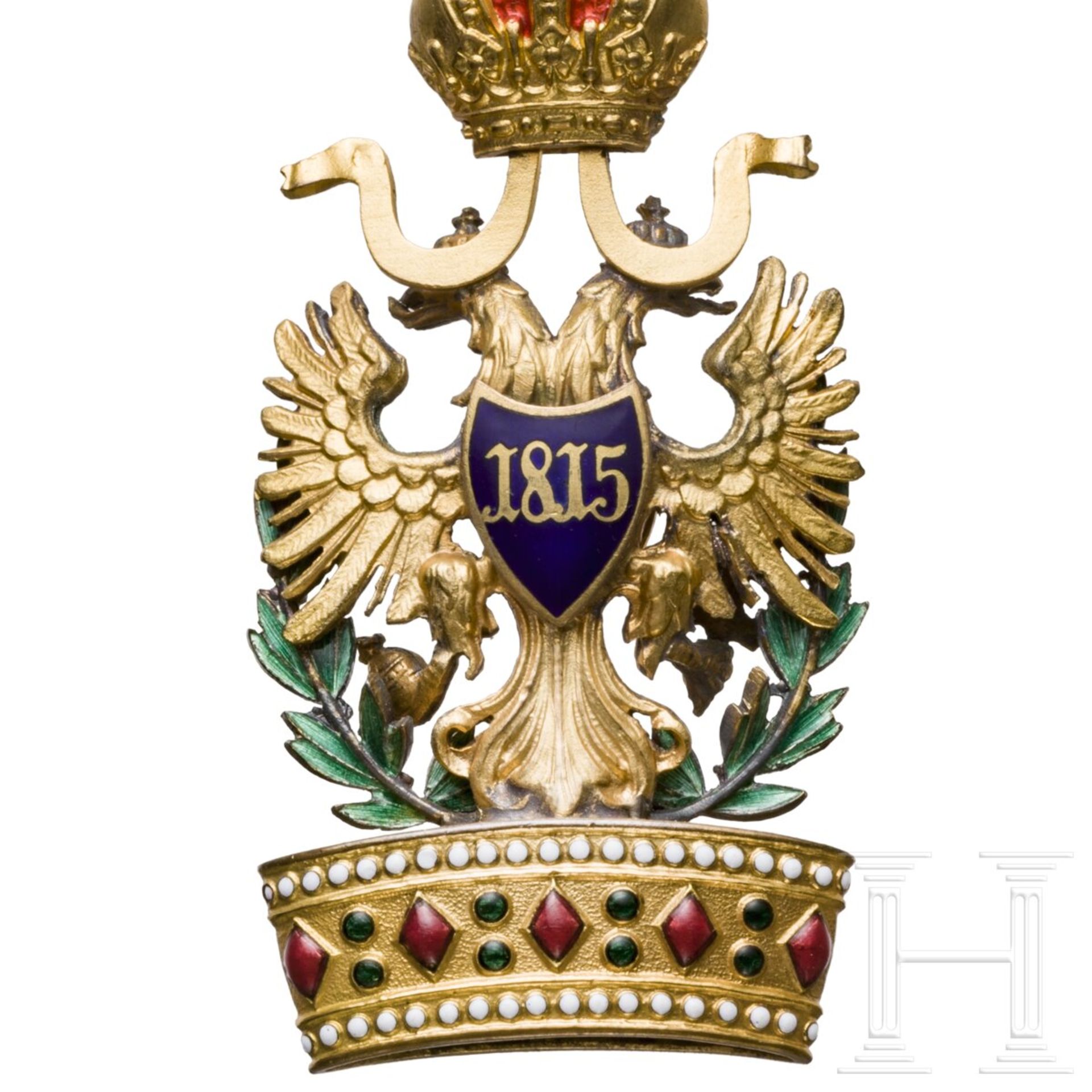 Orden der Eisernen Krone - Kreuz 3. Klasse mit Kriegsdekoration - Bild 4 aus 4