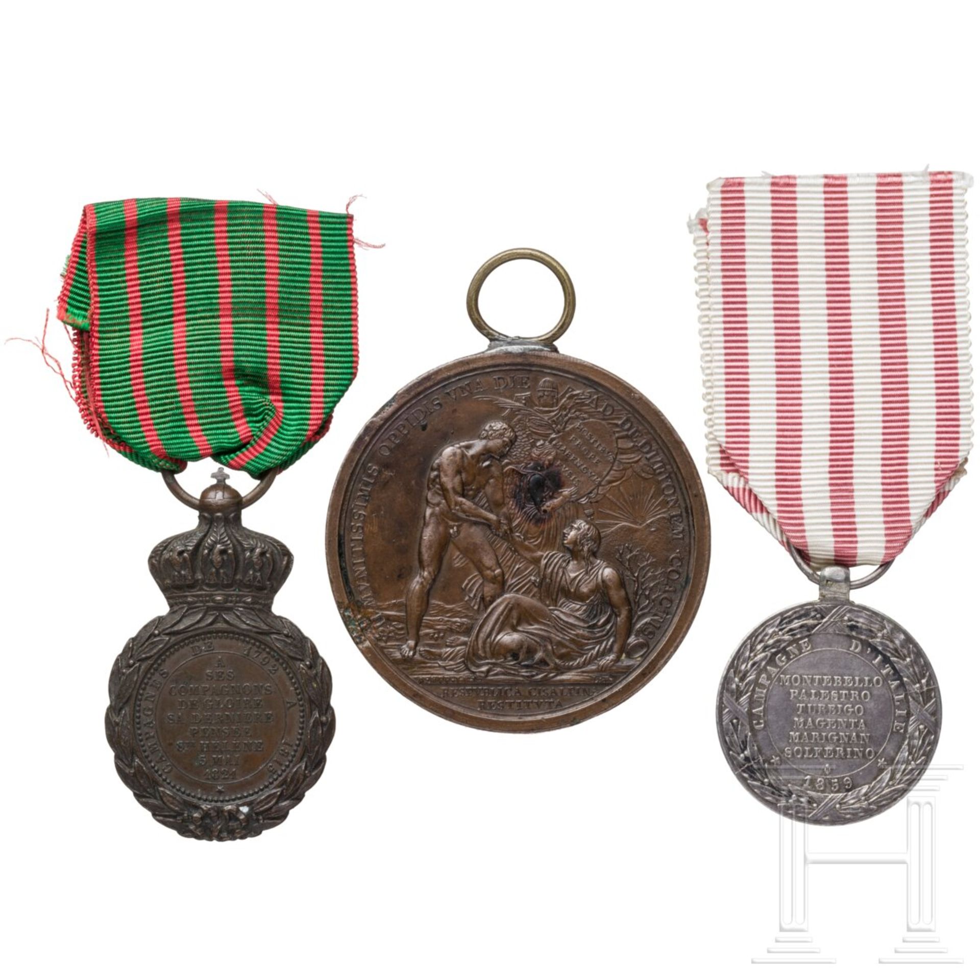 Drei napoleonische Medaillen, 19. Jhdt. - Bild 2 aus 2