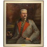 GFM Paul von Hindenburg (1847 - 1934) - großes Halbportrait in Uniform, 1918