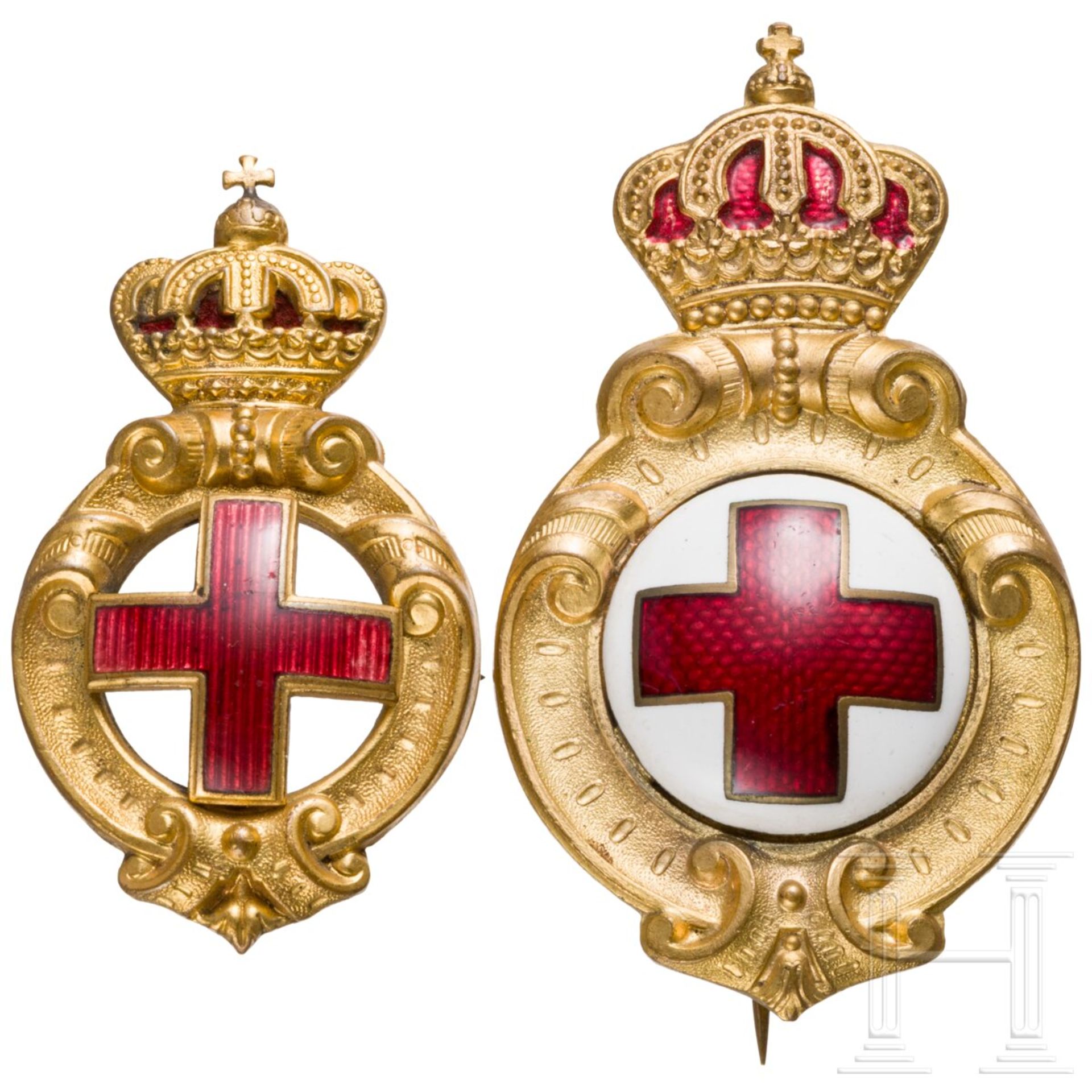 Zwei Ehrenzeichen des Roten Kreuzes  - Bild 3 aus 5