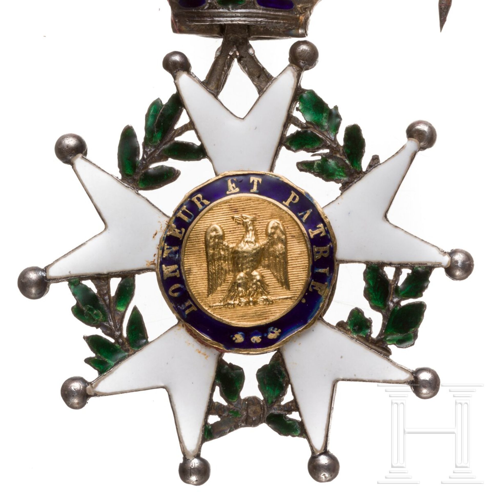 Orden der Ehrenlegion - Ritterkreuz, 19. Jhdt. - Image 4 of 4