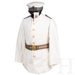 Stabsarzt Dr. Fiedler - weiße Sommeruniform, um 1900