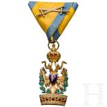 Orden der Eisernen Krone - Kreuz 3. Klasse mit Kriegsdekoration