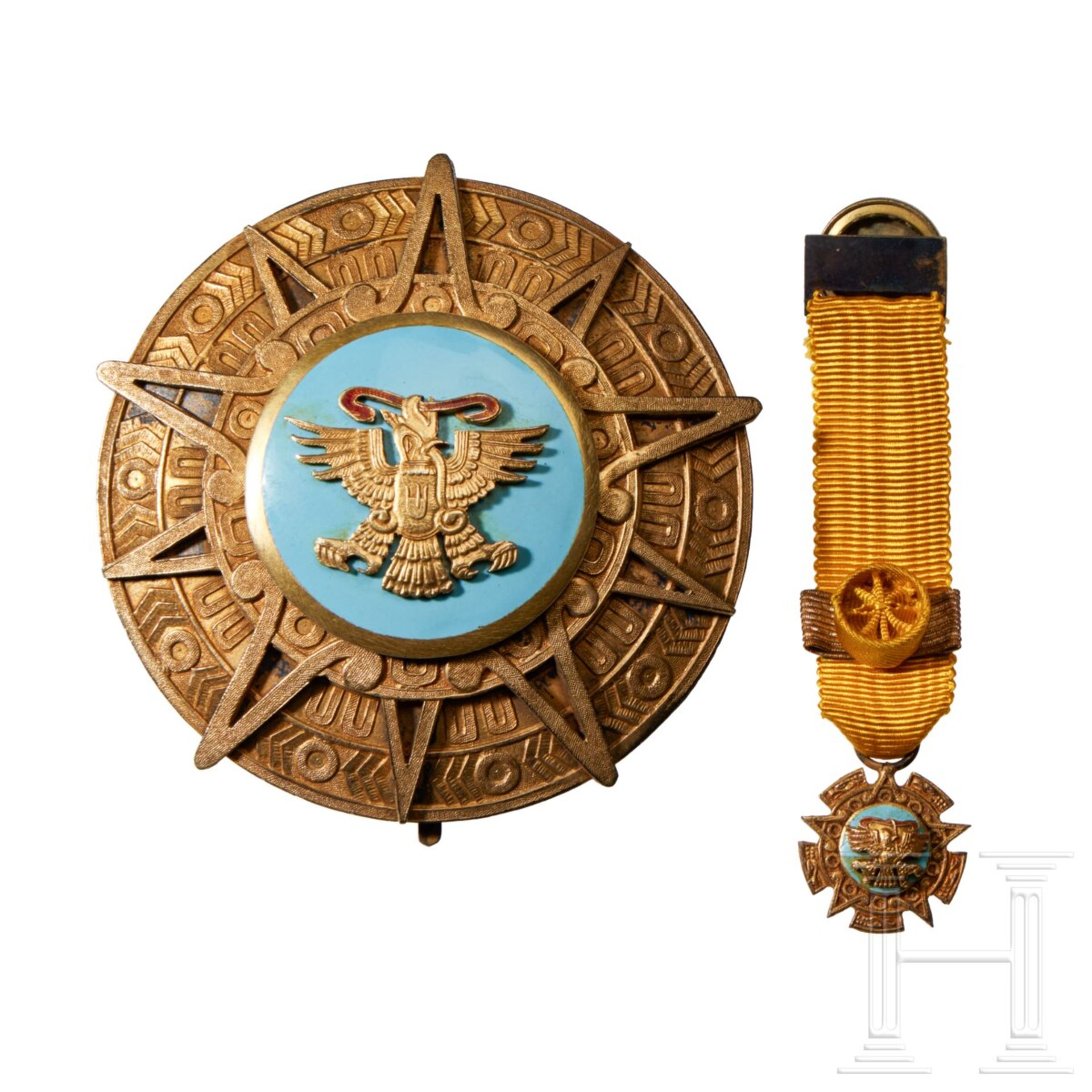 A Mexican Order of the Aztec Eagle Grand Cross - Bild 5 aus 8