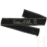 A Cufftitle for SS "San.Abt. II", Enlisted