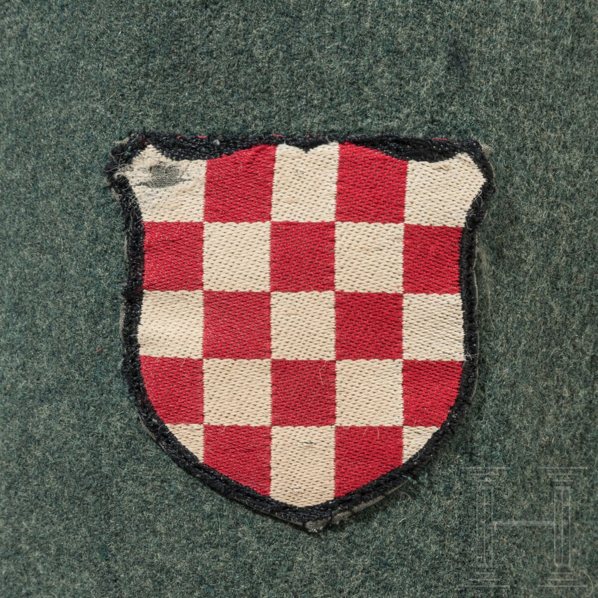Feldbluse für einen Wachtmeister der kroatischen Schutzpolizei - Bild 6 aus 8