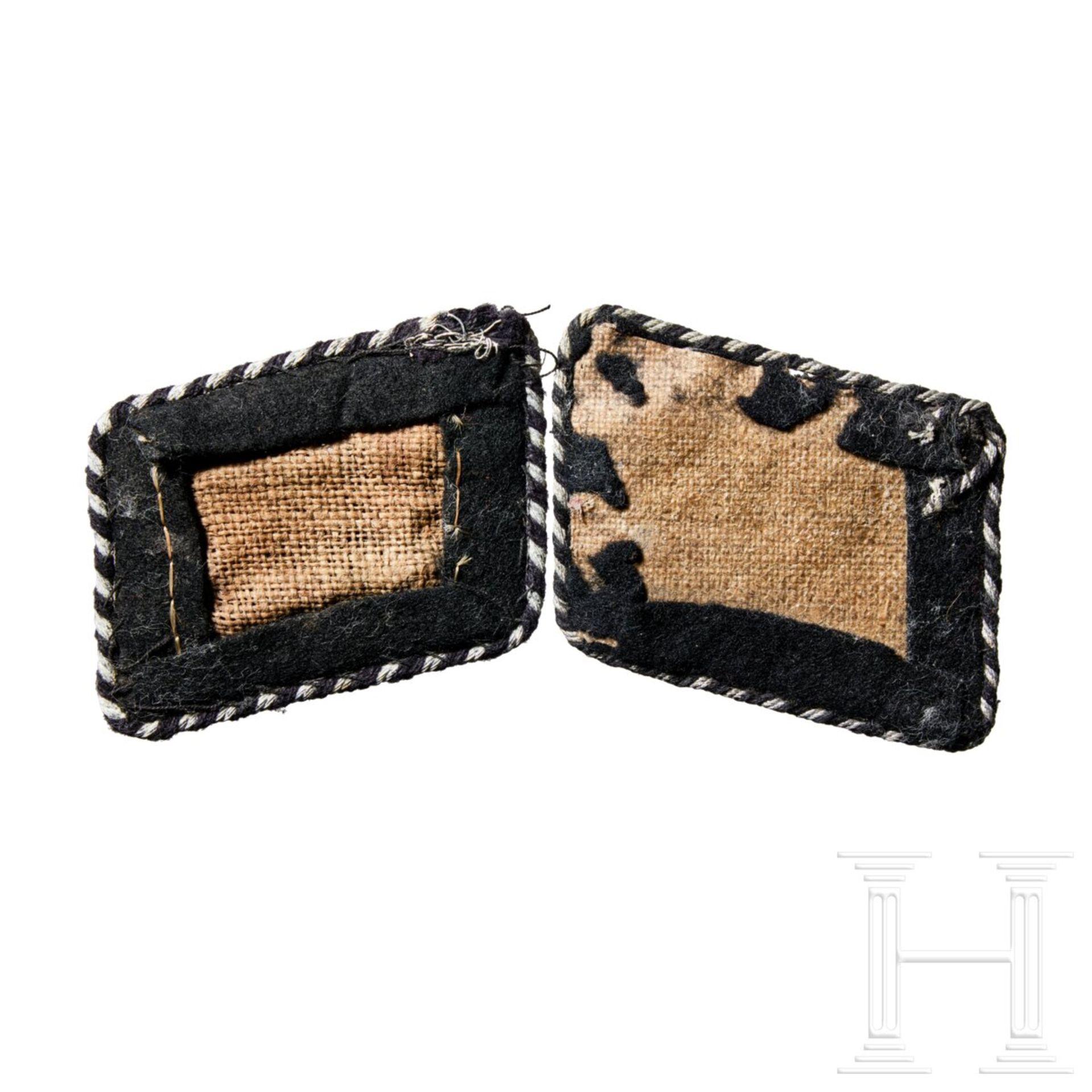 A Pair of Collar Tabs for SS-Pionier Sturmbann 8 "Berlin" Enlisted - Image 2 of 2