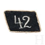 A Single Collar Tab for SS-Fuss-Standarte 42 "Berlin" Enlisted, 1933-34