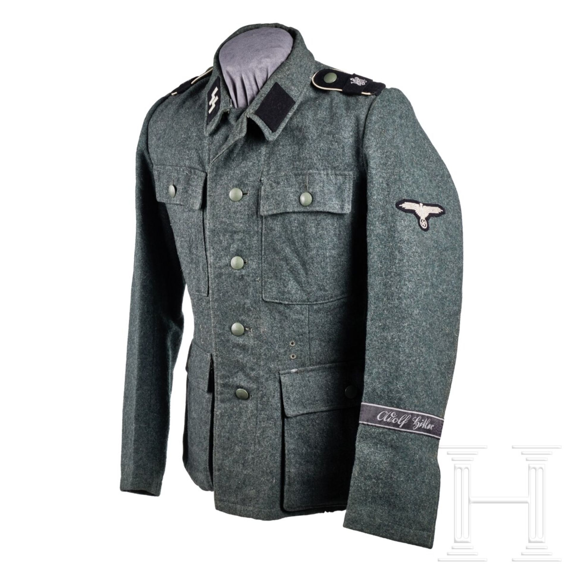 A Service Uniform for an SS-Mann of Infantry 1. SS-Panzer Division "Leibstandarte SS Adolf Hitler" - Bild 2 aus 21
