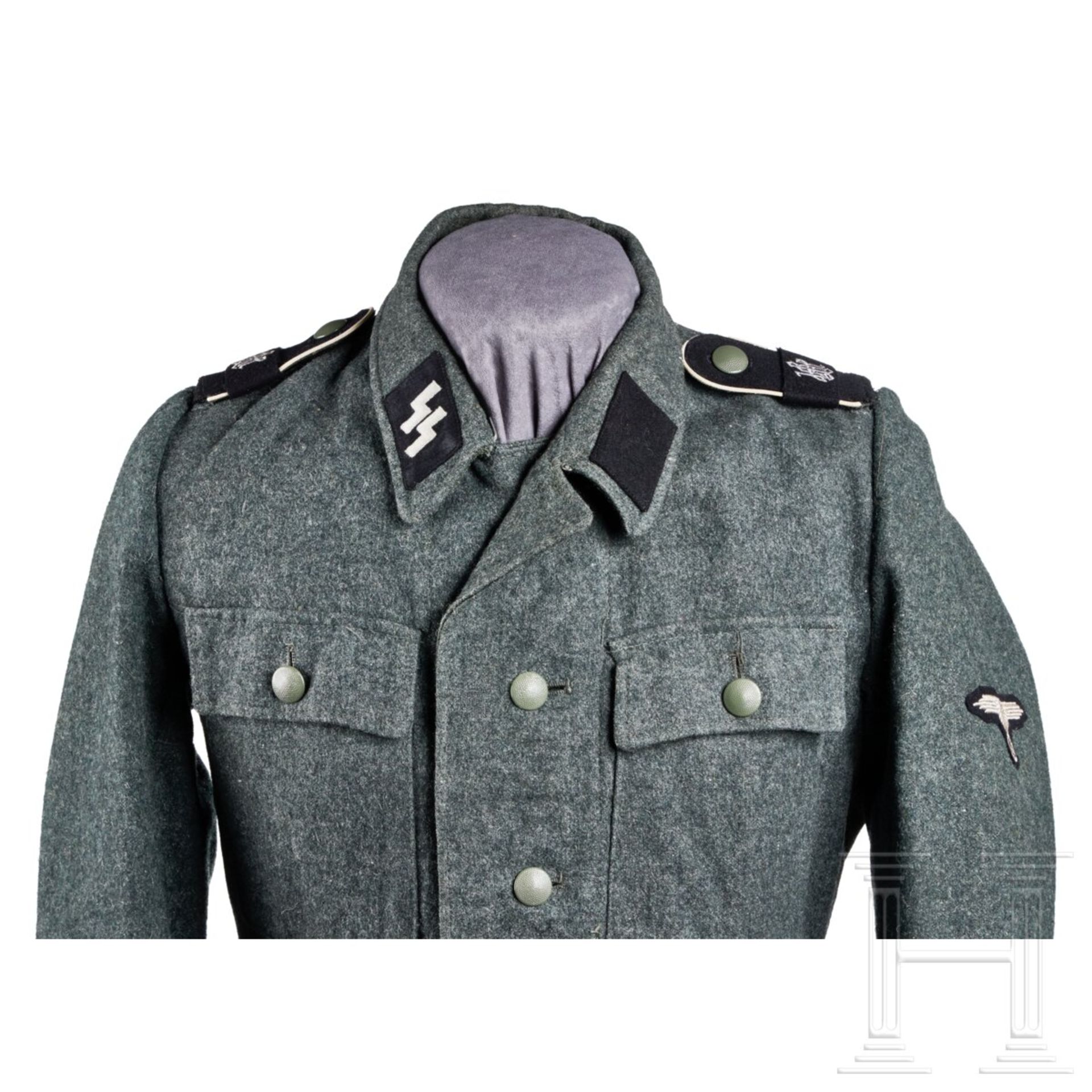 A Service Uniform for an SS-Mann of Infantry 1. SS-Panzer Division "Leibstandarte SS Adolf Hitler" - Bild 3 aus 21